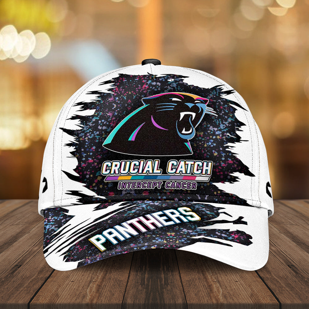 Carolina Panthers x Crucial Catch Intercept Cancer Classic Cap – MAITM12951