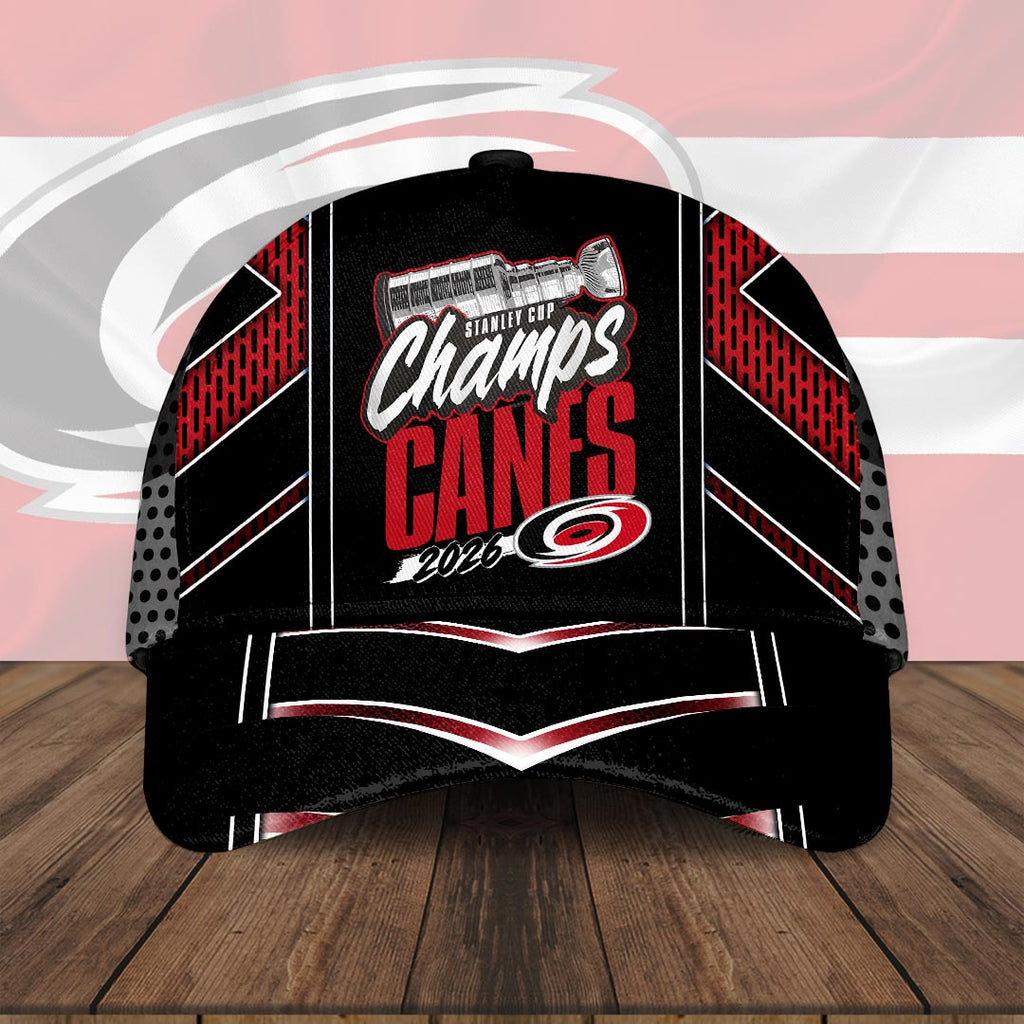Carolina Hurricanes 2026 Stanley Cup Champions Cap Classic Cap – HOATT18634