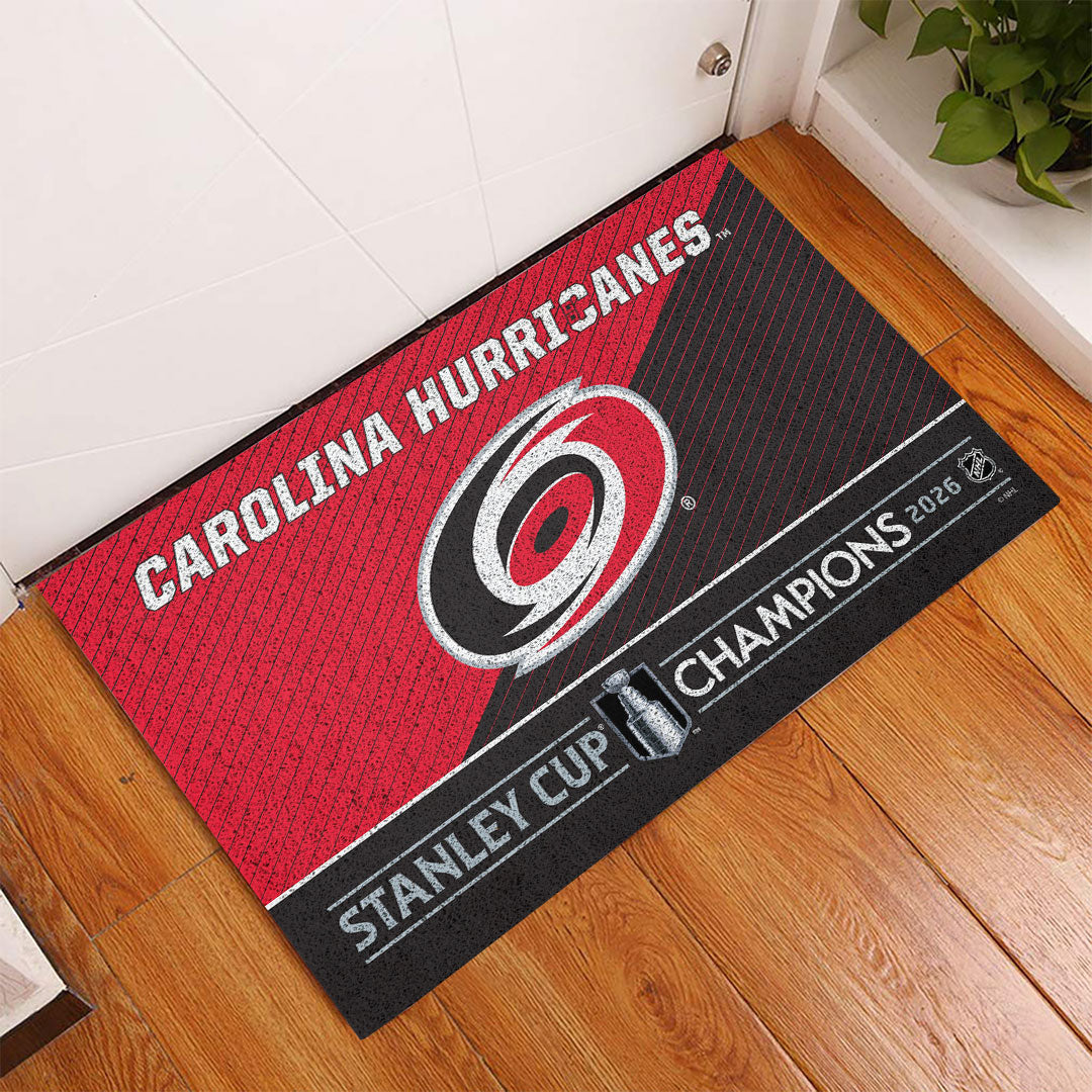 Carolina Hurricanes Stanley Cup Champions 2026 Doormat – TANTN23655