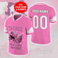 Personalized Carolina Panthers x Breast Cancer Awareness 3D Football Jersey – MAITM12986