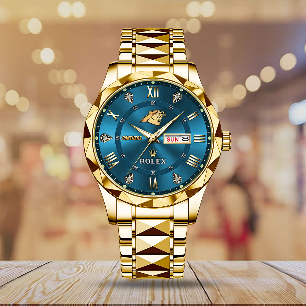 Carolina Panthers x Rolex Alloy Luxury Quartz Watch – MAITM13386