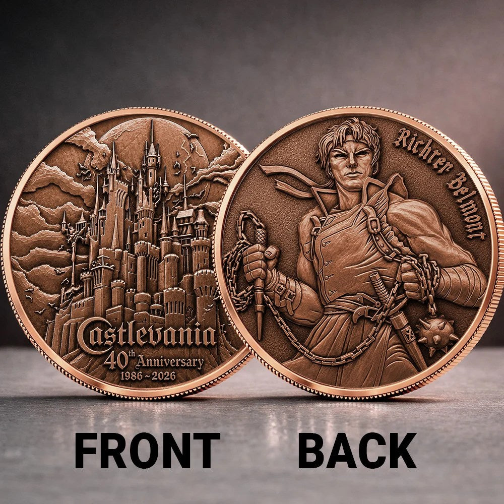 Castlevania 40th Anniversary Commemorative Coin – GNE8328