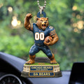 Chicago Bears 2025 Season Custom shape 2-sided Acrylic Car Ornament – HOATT13664