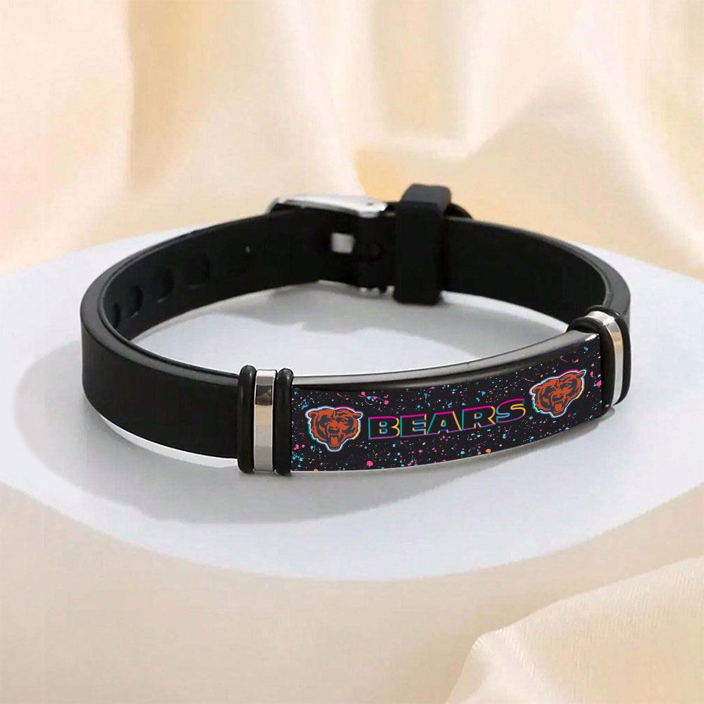 Chicago Bears Crucial Catch 2025 Photo Bracelet – TANTN15948