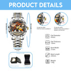 Chicago Bears Wild Card 2026 Alloy Luxury Quartz Watch – TANTN20502