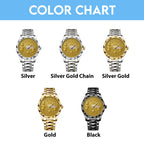 Chicago Cubs 150th Anniversary 2025 Alloy Luxury Quartz Watch – TANTN16490