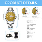 Chicago Cubs 150th Anniversary 2025 Alloy Luxury Quartz Watch – TANTN16490
