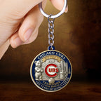 Chicago Cubs 150th Anniversary Custom Shape 2-sided Keychain – HOATT13529