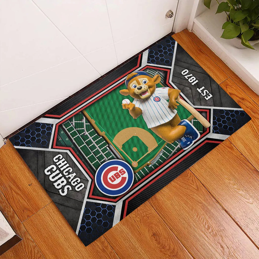 Chicago Cubs Custom Doormat – HOATT13075