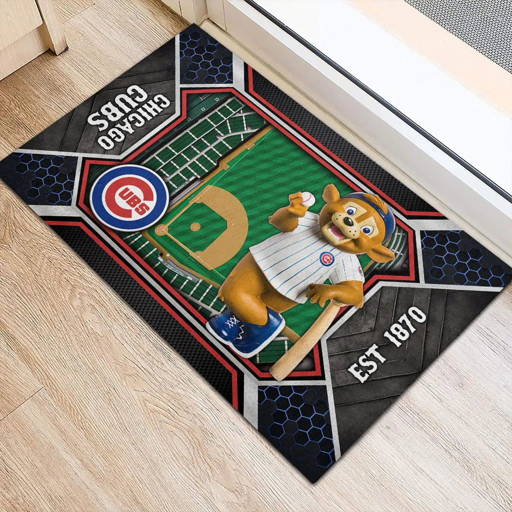 Chicago Cubs Custom Doormat – HOATT13075