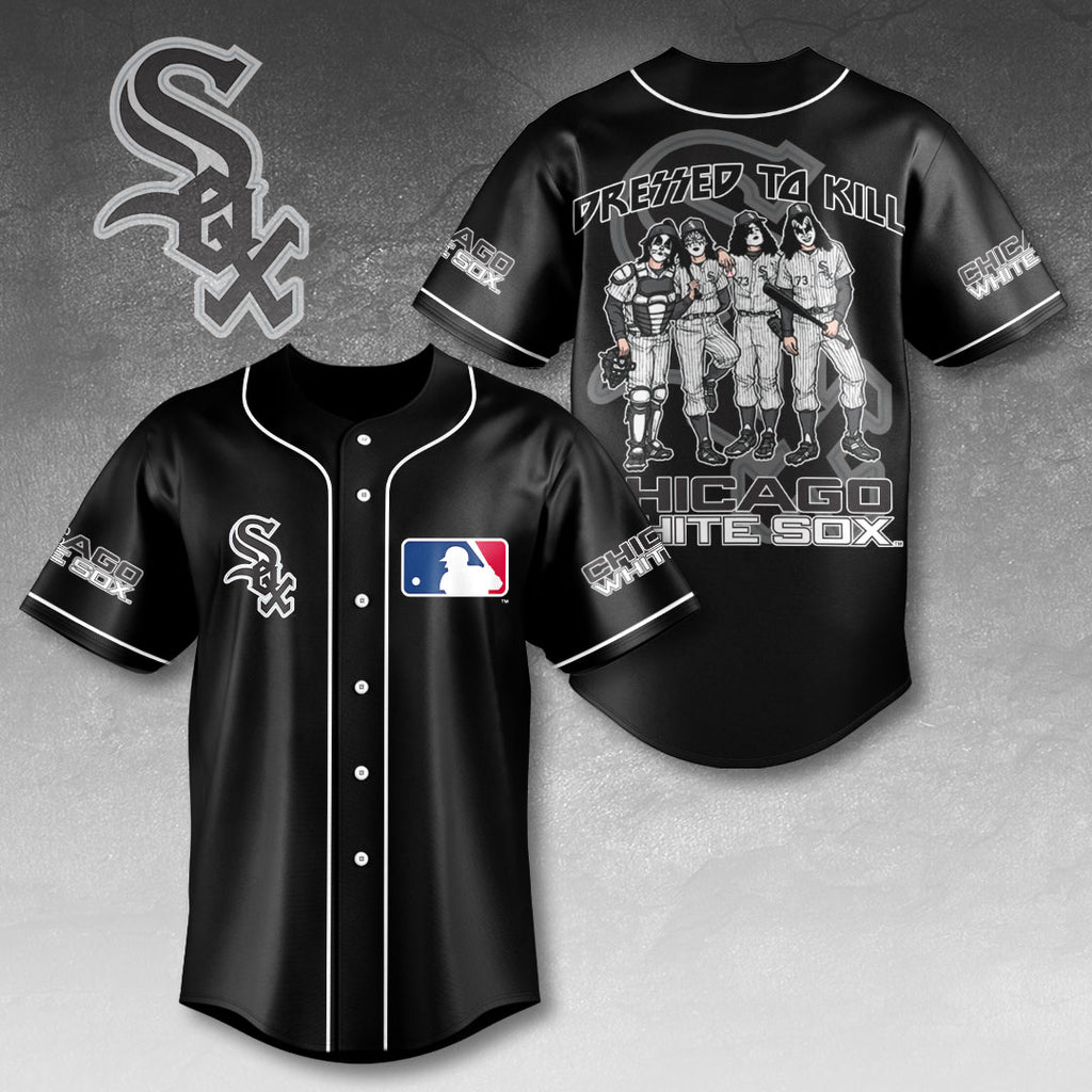 Chicago White Sox x KISS Baseball Jersey – HOATT13404
