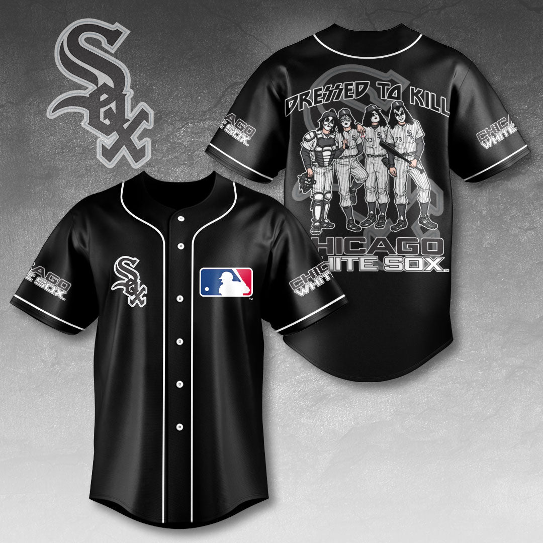 Chicago White Sox x KISS Baseball Jersey – HOATT13404
