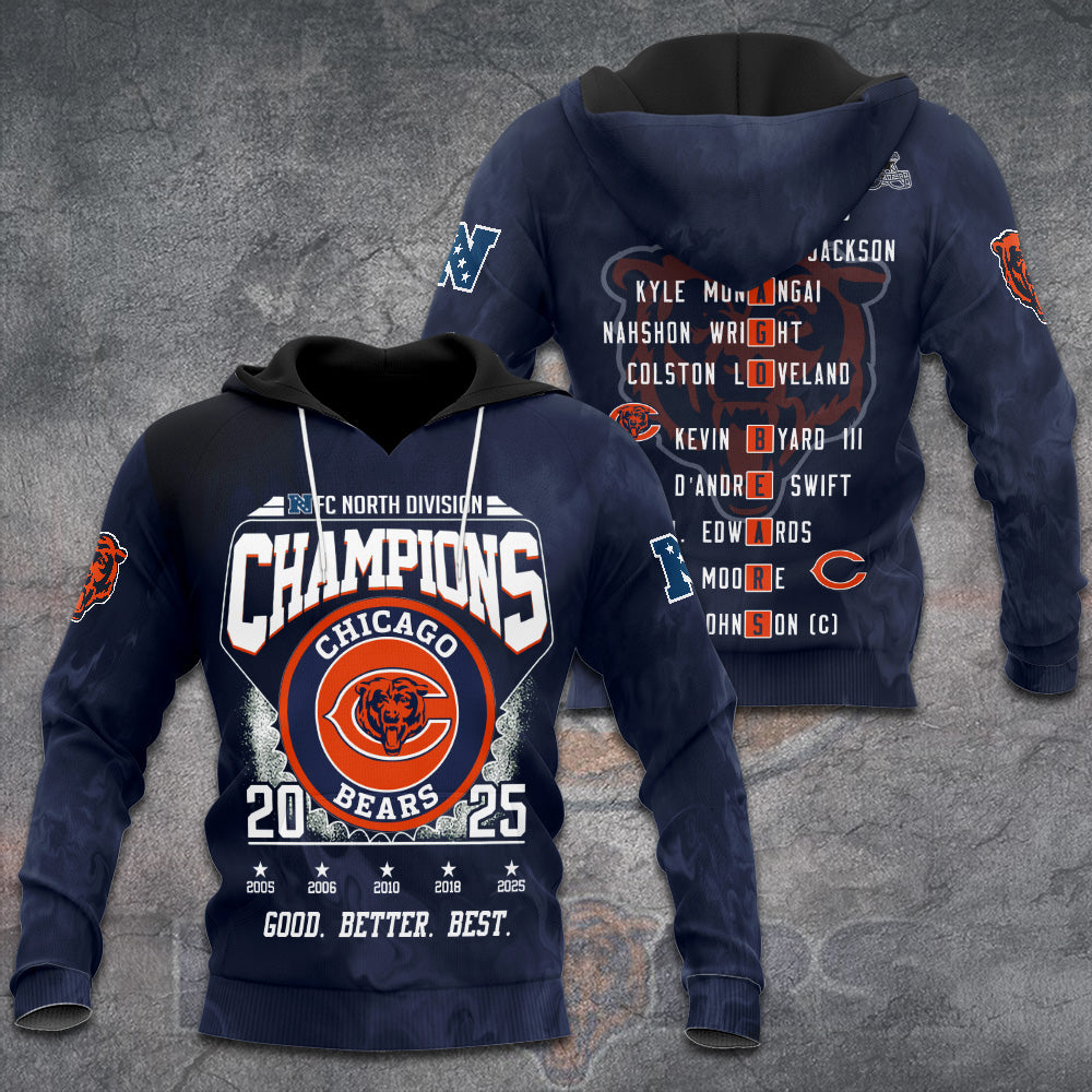 Chicago Bears 3D Apparel – TANTN19774