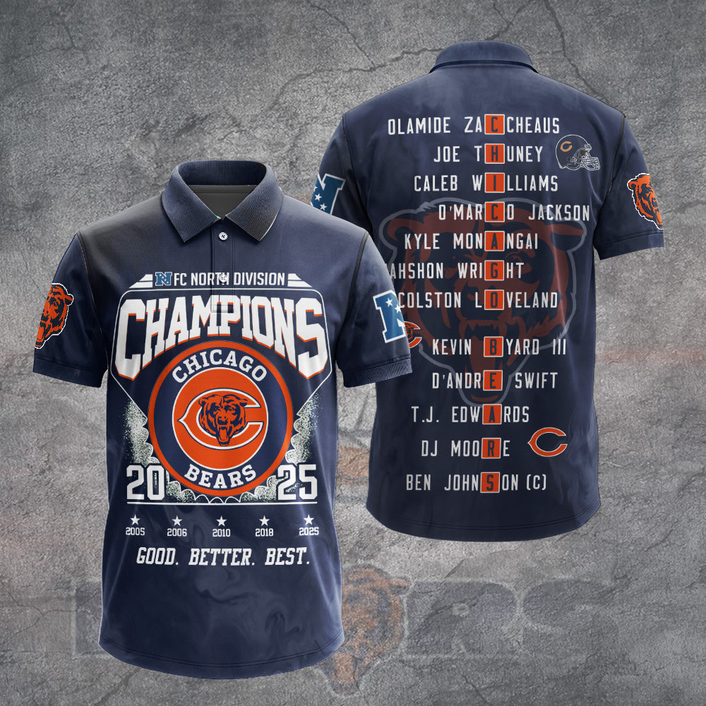 Chicago Bears 3D Apparel – TANTN19774