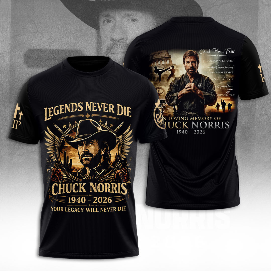 Chuck Norris 3D Apparel – TANTN21916