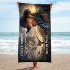 Chuck Norris Rectangle Beach Towel – TMTHU4654