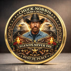 Chuck Norris Commemorative Coin – TMTHU4650