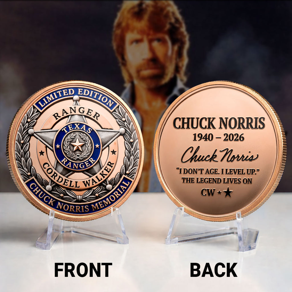 Chuck Norris Commemorative Coin – HOATT17066