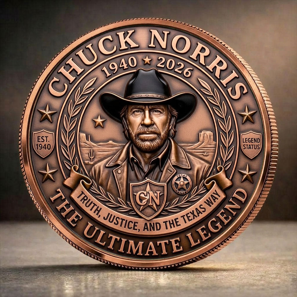 Chuck Norris Commemorative Coin – TANTN21805