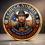 Chuck Norris Commemorative Coin – TANTN22713