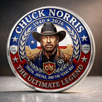 Chuck Norris Commemorative Coin – TANTN22713