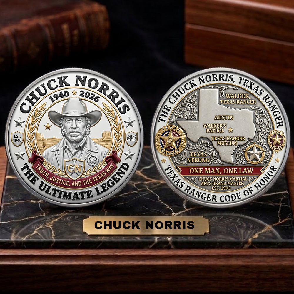 Chuck Norris Commemorative Coin – GNE5600
