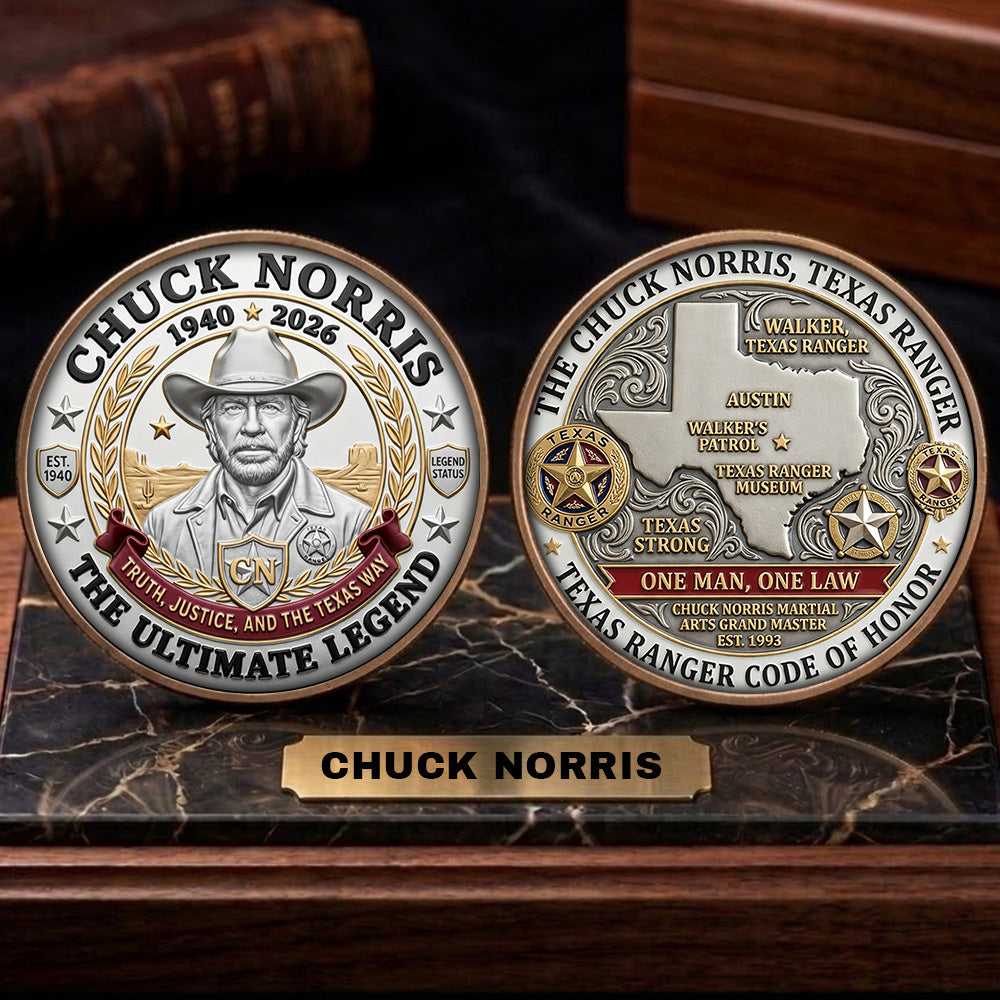 Chuck Norris Commemorative Coin – GNE5600