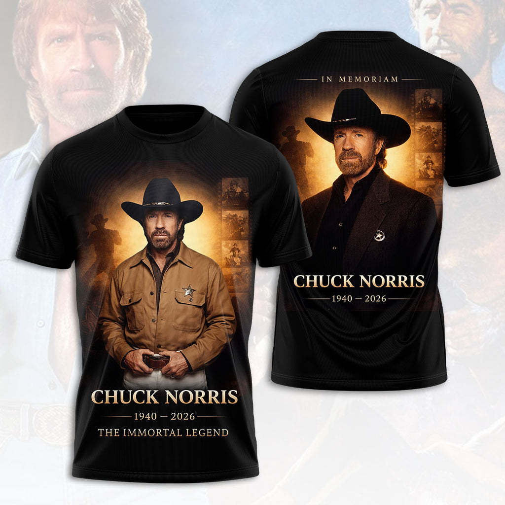 Chuck Norris 3D Apparel – HOATT16965