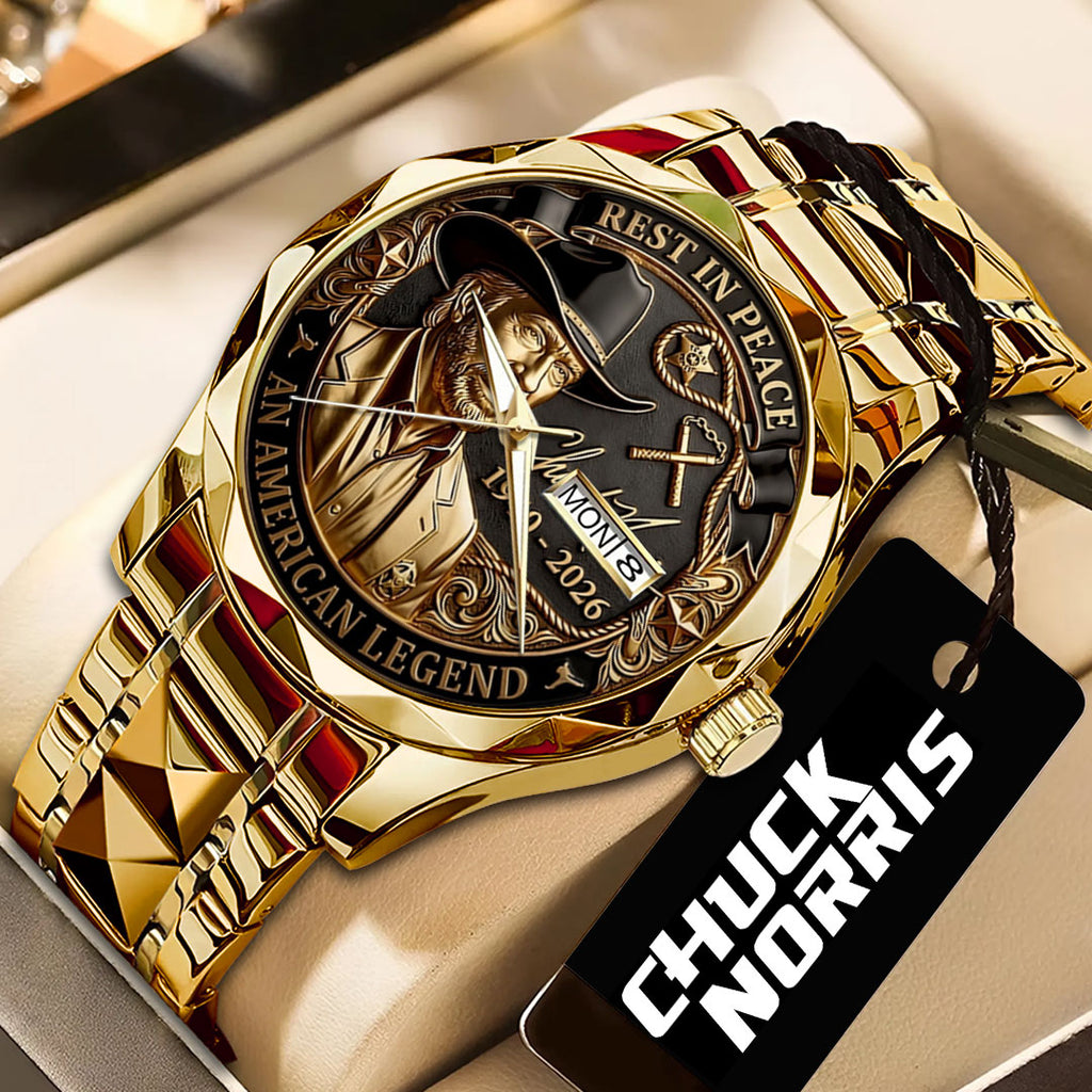 Chuck Norris Alloy Luxury Quartz Watch – TANTN22716