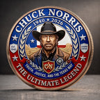 Chuck Norris Commemorative Coin – HOATT17019
