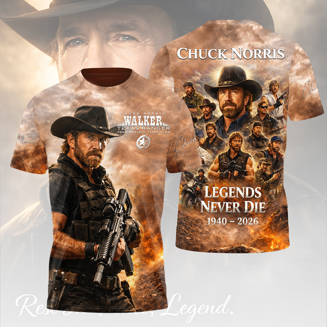 Chuck Norris 3D Apparel – GNE5672