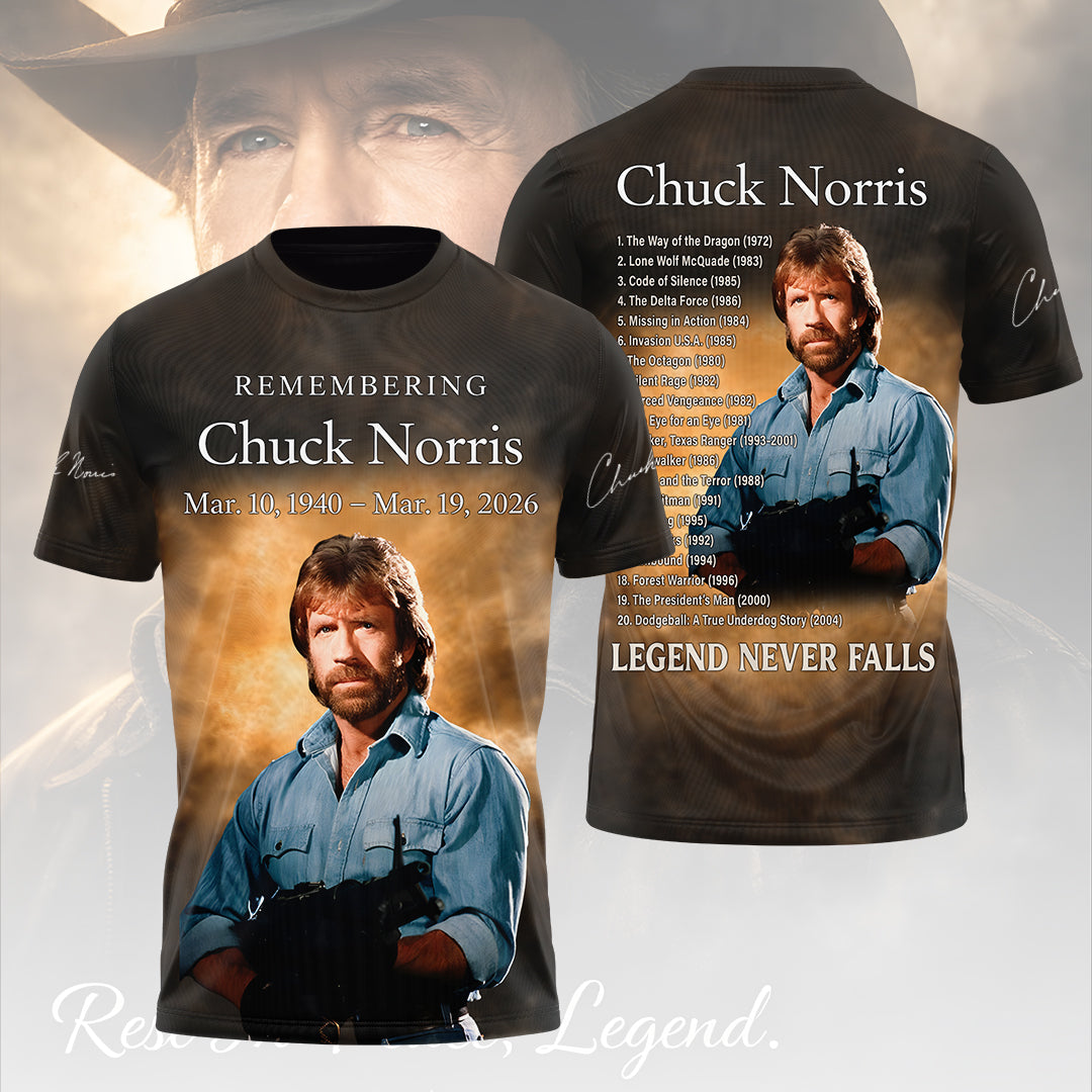 Chuck Norris 3D Apparel – HOATT16973