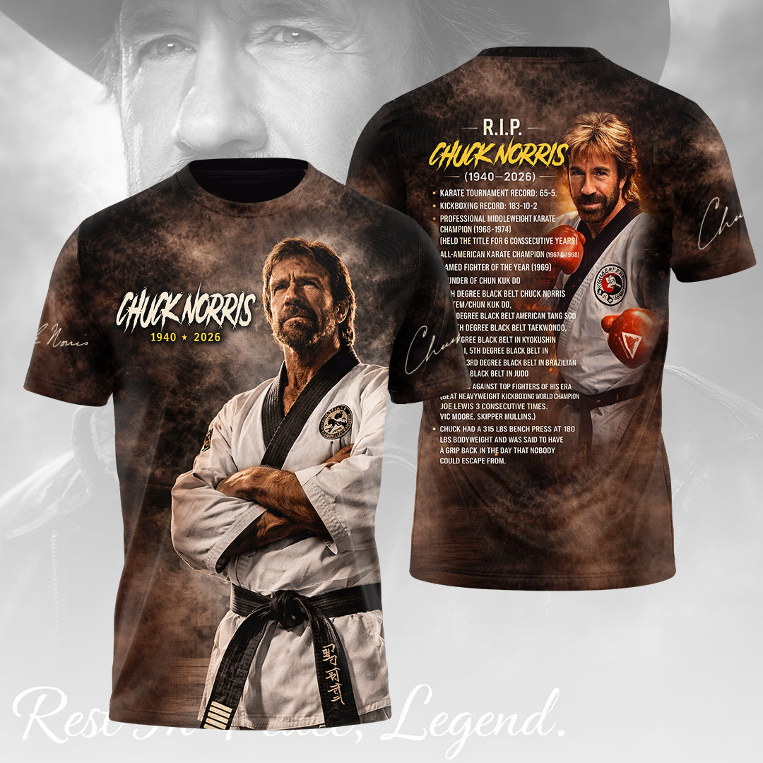Chuck Norris 3D Apparel – GNE5676