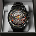 Cincinnati Bengals 57th Anniversary 2025 Black Stainless Steel Watch – TANTN18025