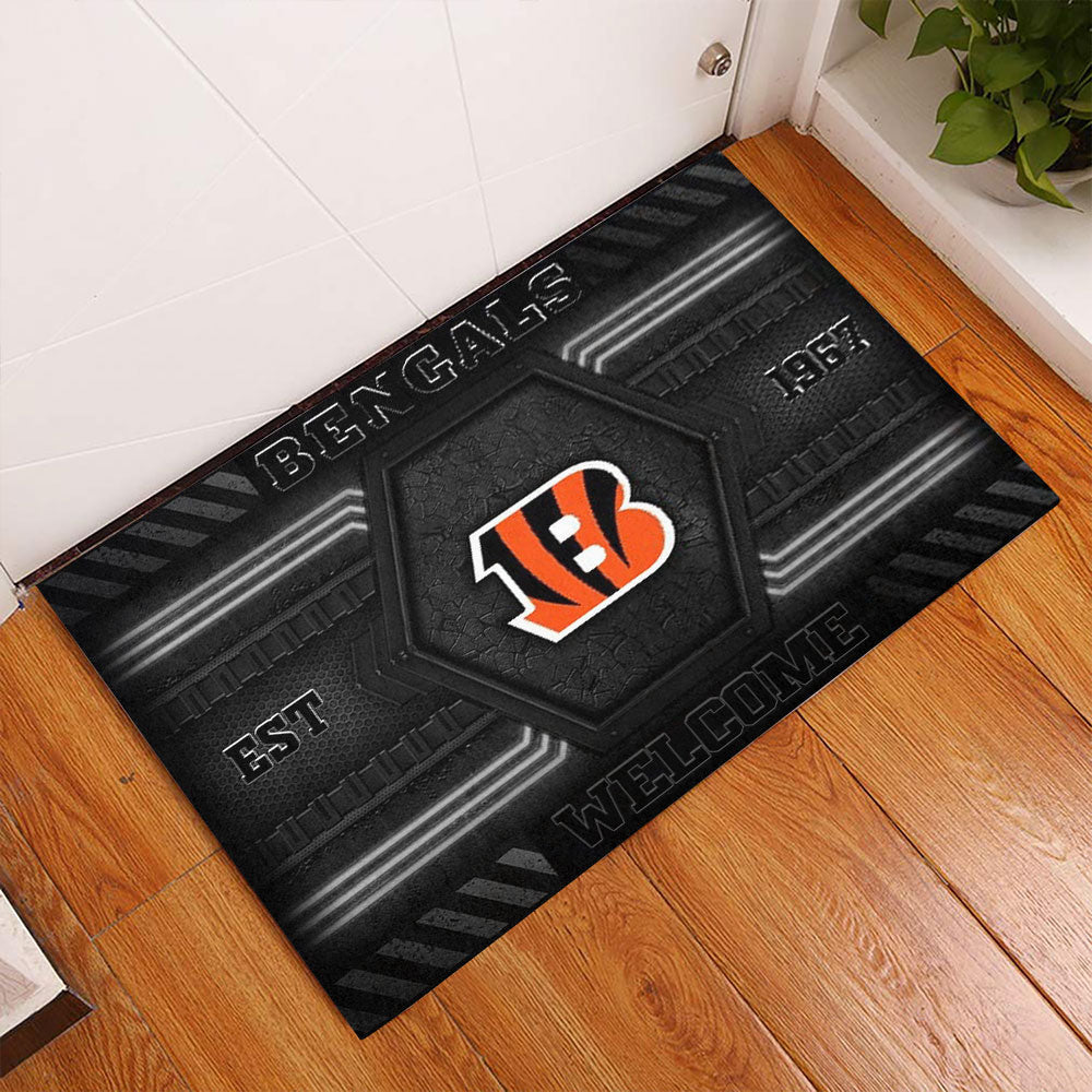 Cincinnati Bengals Custom Doormat – MAITM13157