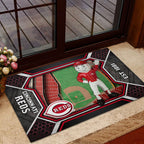 Cincinnati Reds Custom Doormat – HOATT13077