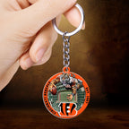 Cincinnati Bengals Custom Shape 2-sided Keychain – HOATT12687
