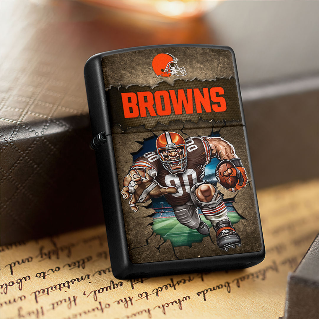 Cleveland Browns Zippo Lighter Case (No Insert) – HOATT13317