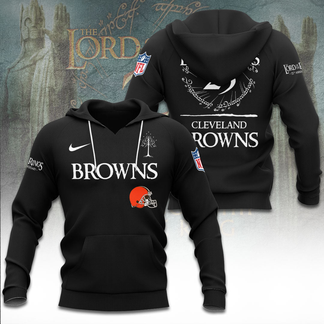 Cleveland Browns x The Lord of The Rings 25 Years 3D Apparel – TANTN19560