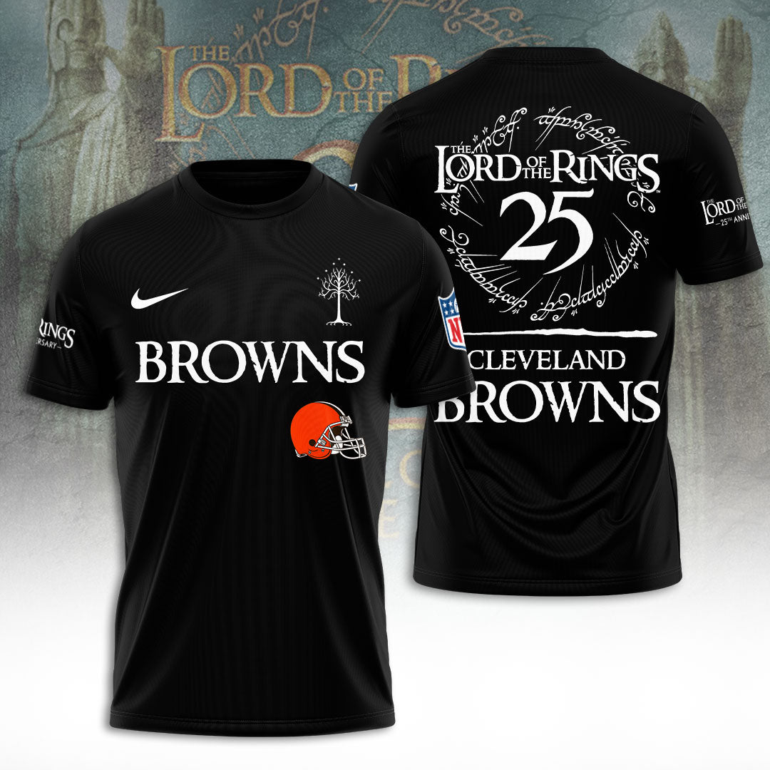 Cleveland Browns x The Lord of The Rings 25 Years 3D Apparel – TANTN19560
