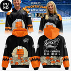 Columbus Blue Jackets x Peanuts Spooktacular Halloween Night 2026 Hoodie T-Shirt