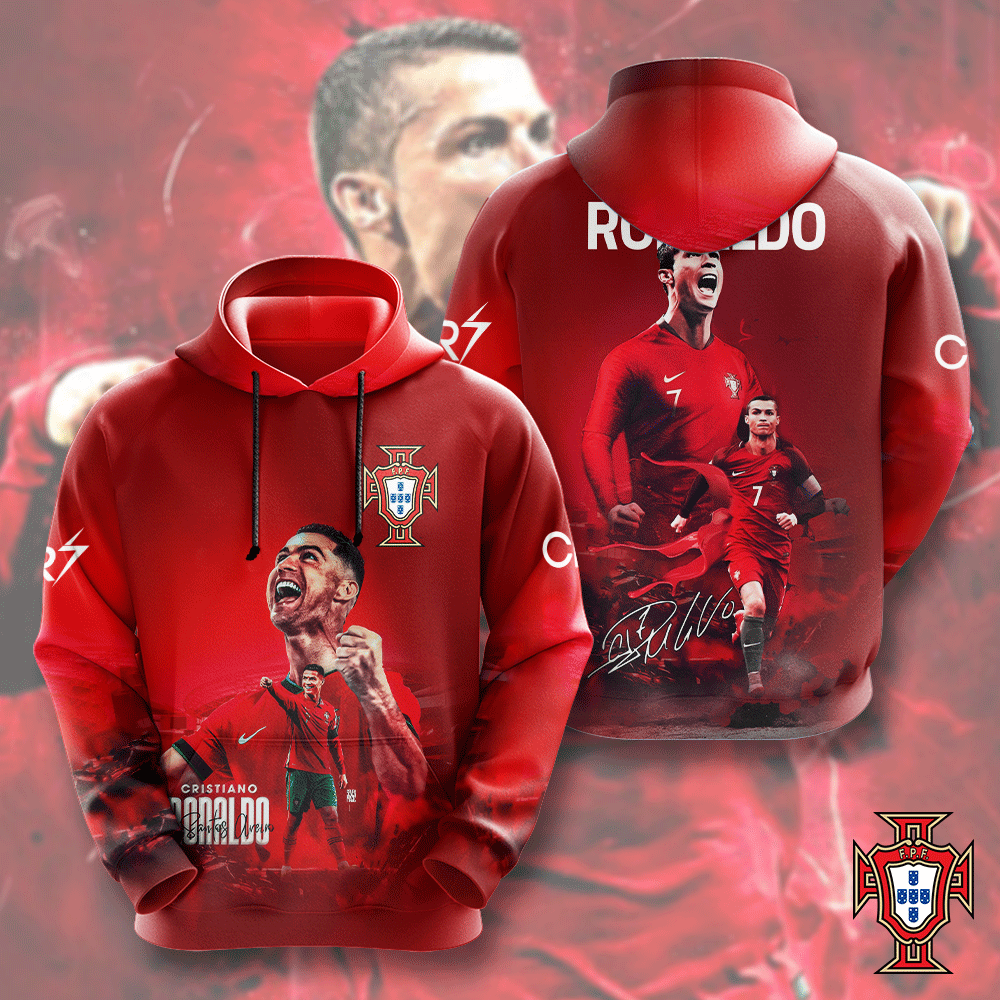 Cristiano Ronaldo x Portugal National Football Team 3D Apparel – HOATT 5418
