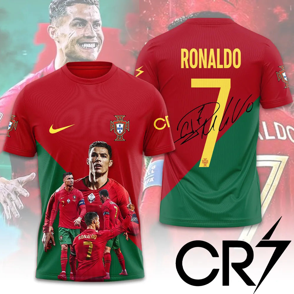 Cristiano Ronaldo x Portugal National Football Team 3D Apparel – HOATT 5444
