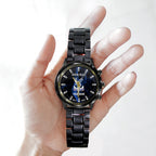 Personalized Crystal Palace FC Black Stainless Steel Watch – TANTN23558