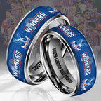 Crystal Palace FC 2026 UEFA Conference League Winners Custom Alloy Ring – HOATT18293