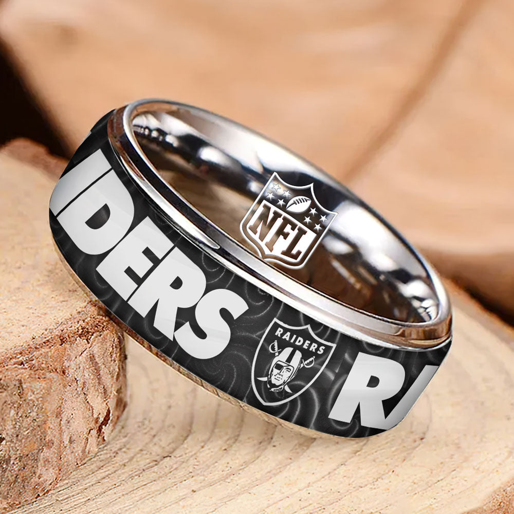 Las Vegas Raiders Custom Alloy Ring – GNE4407