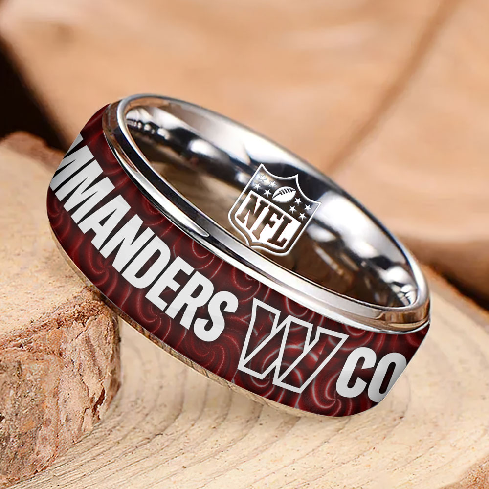 Washington Commanders Custom Alloy Ring – GNE4418
