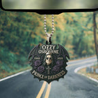 Ozzy Osbourne Custom Shape 1-sided Acrylic Car Ornament – TMTHU 134