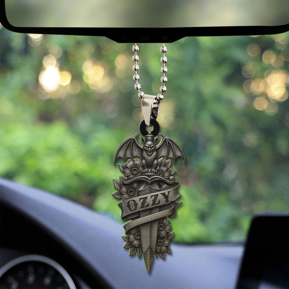 Ozzy Osbourne Custom Shape 1-sided Acrylic Car Ornament – TMTHU 243