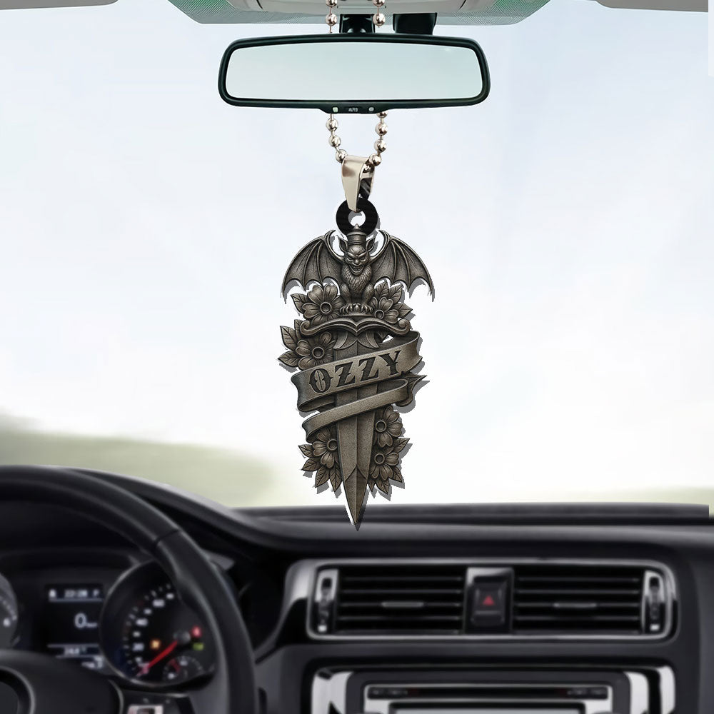 Ozzy Osbourne Custom Shape 1-sided Acrylic Car Ornament – TMTHU 243